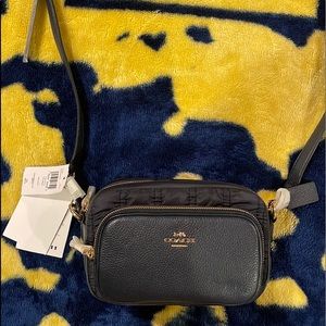 Coach ruched crossbody
